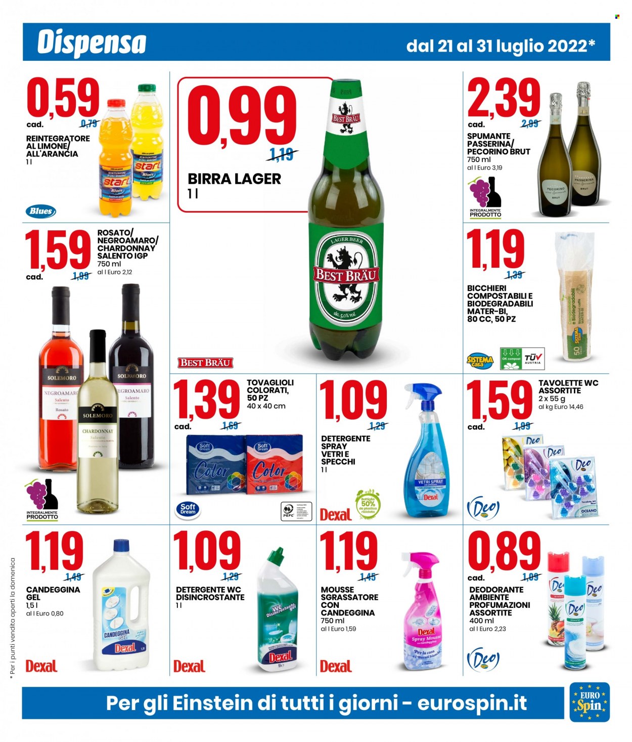 Volantino EuroSpin - 21/7/2022 - 31/7/2022. Pagina 5