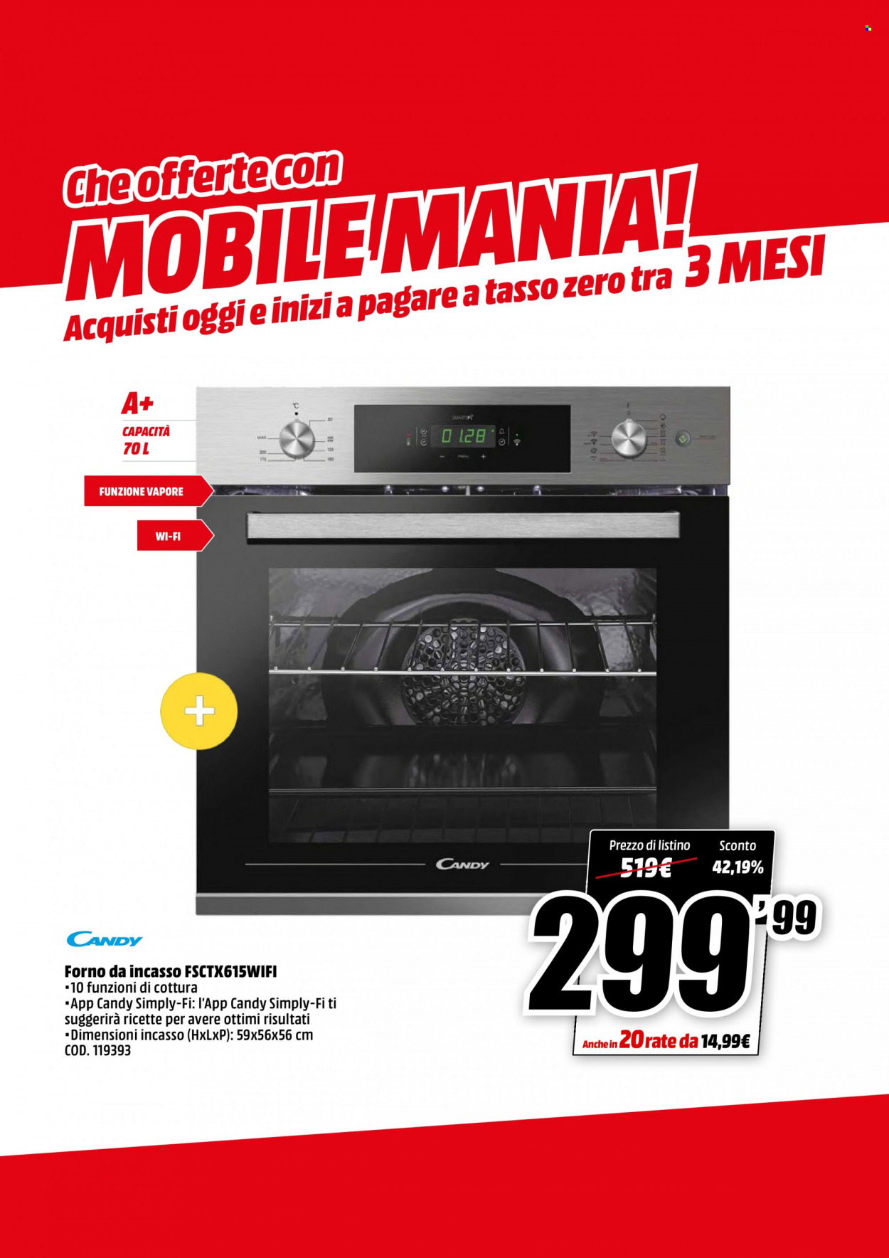 Volantino MediaWorld - 18/7/2022 - 26/7/2022. Pagina 40