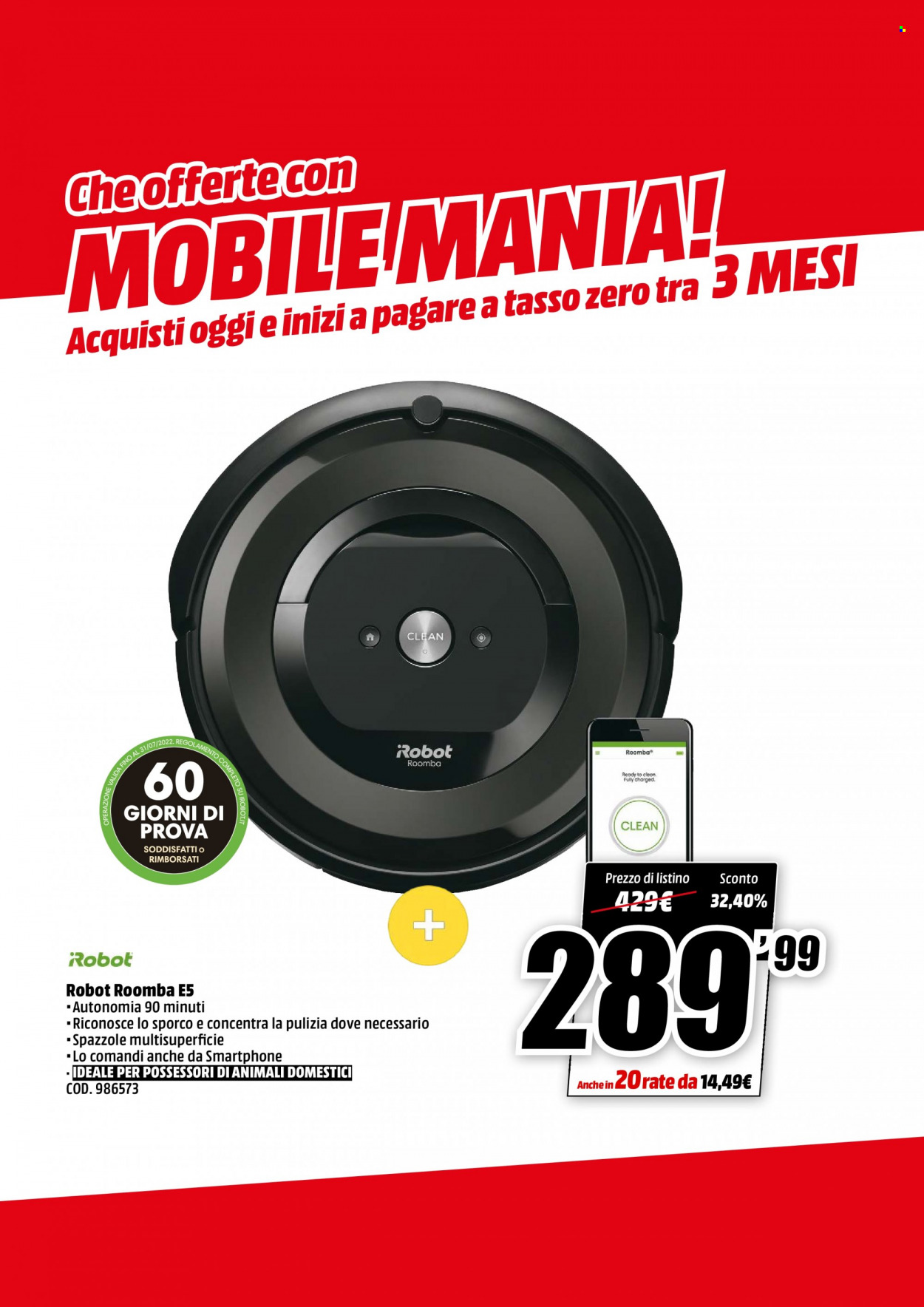 Volantino MediaWorld - 18/7/2022 - 26/7/2022. Pagina 48