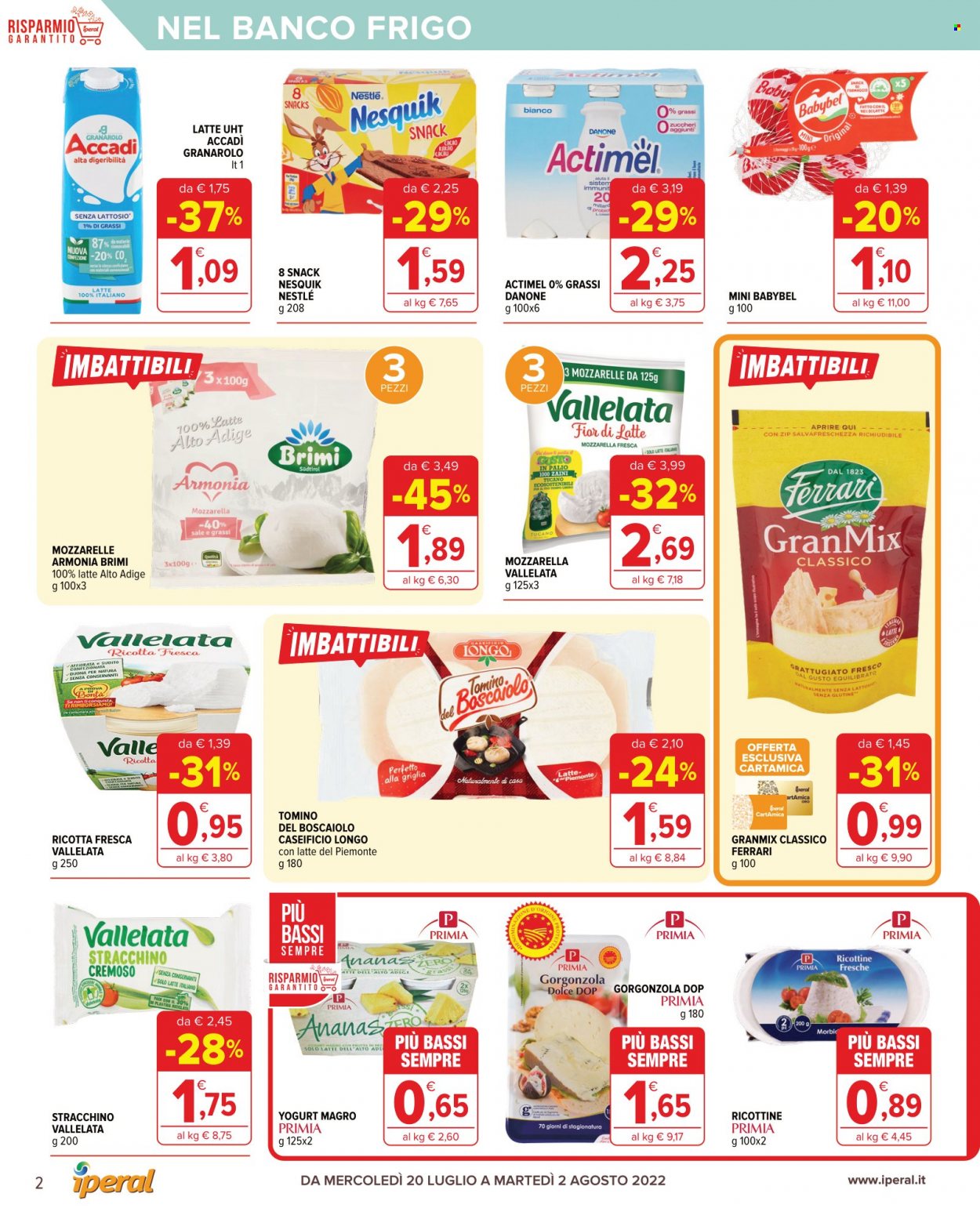 Volantino Iperal - 20/7/2022 - 2/8/2022. Pagina 2