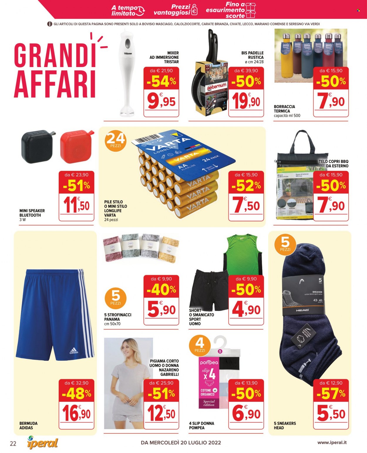 Volantino Iperal - 20/7/2022 - 2/8/2022. Pagina 22
