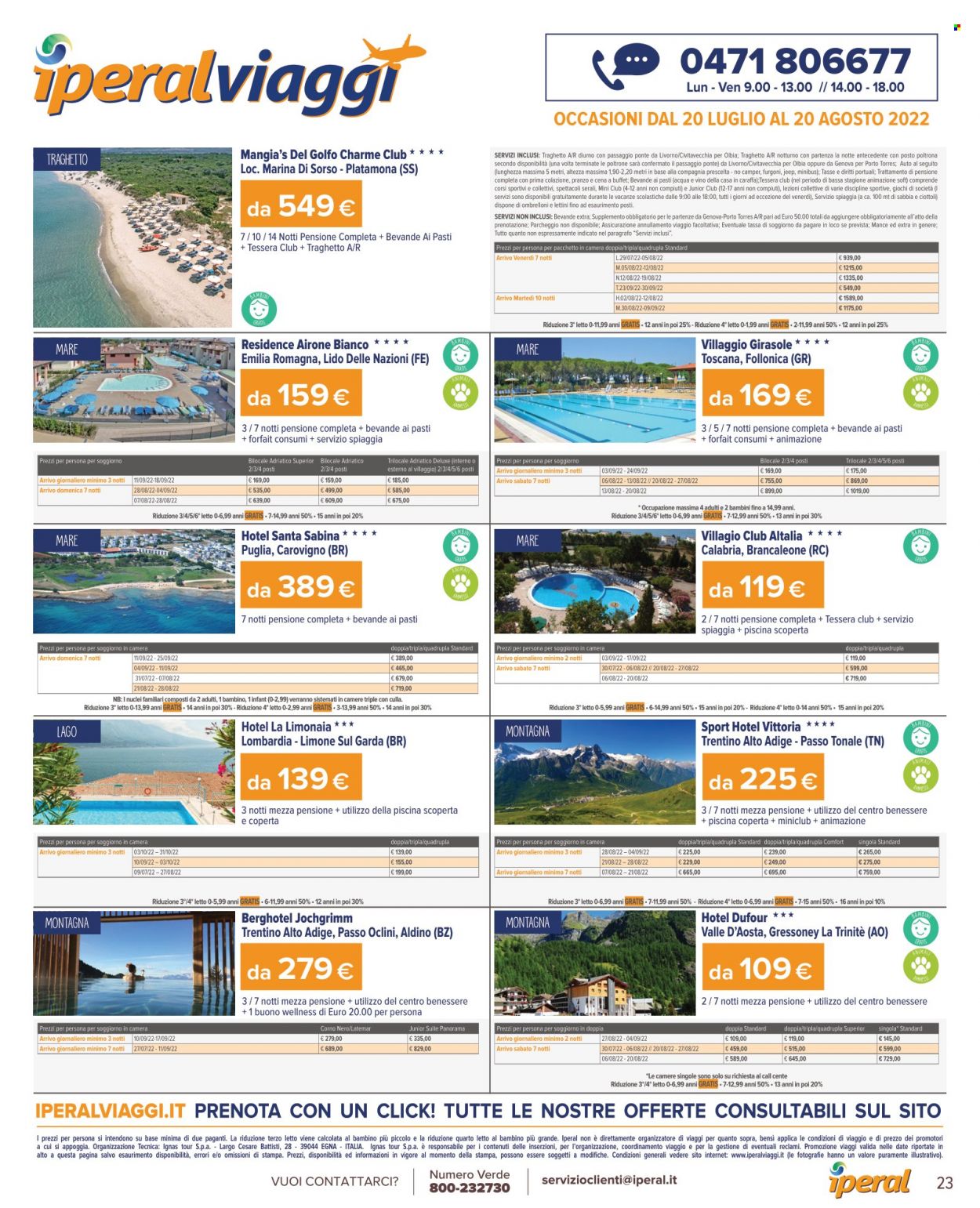 Volantino Iperal - 20/7/2022 - 2/8/2022. Pagina 23