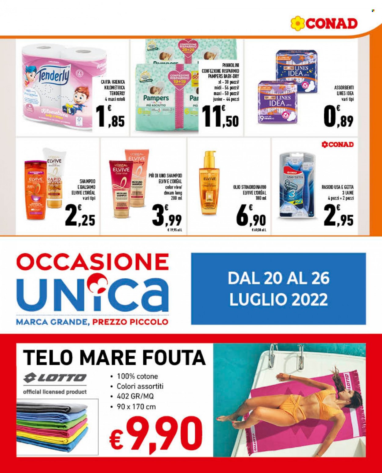 Volantino Conad - 20/7/2022 - 26/7/2022. Pagina 9