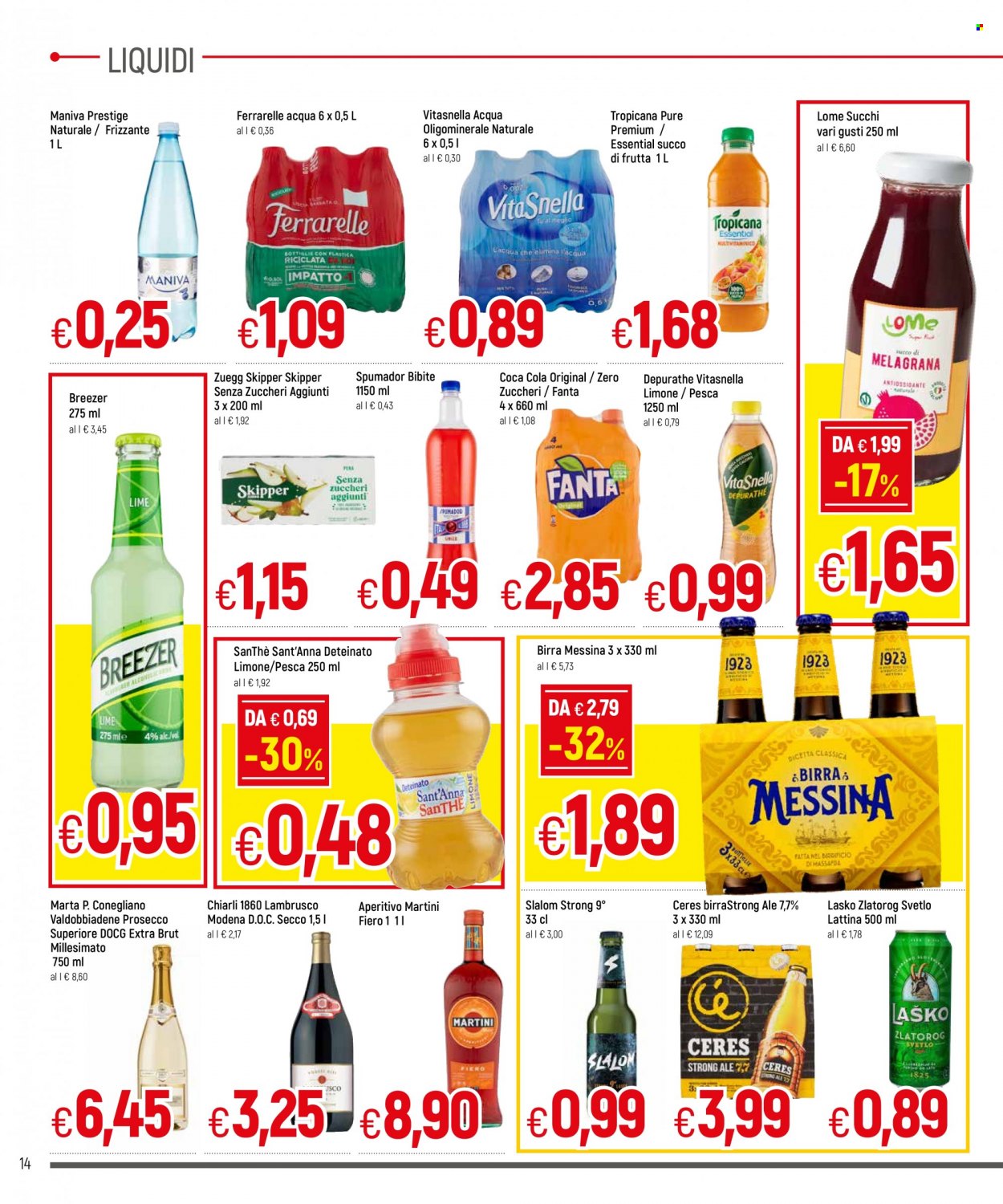 Volantino Famila - 21/7/2022 - 3/8/2022. Pagina 14