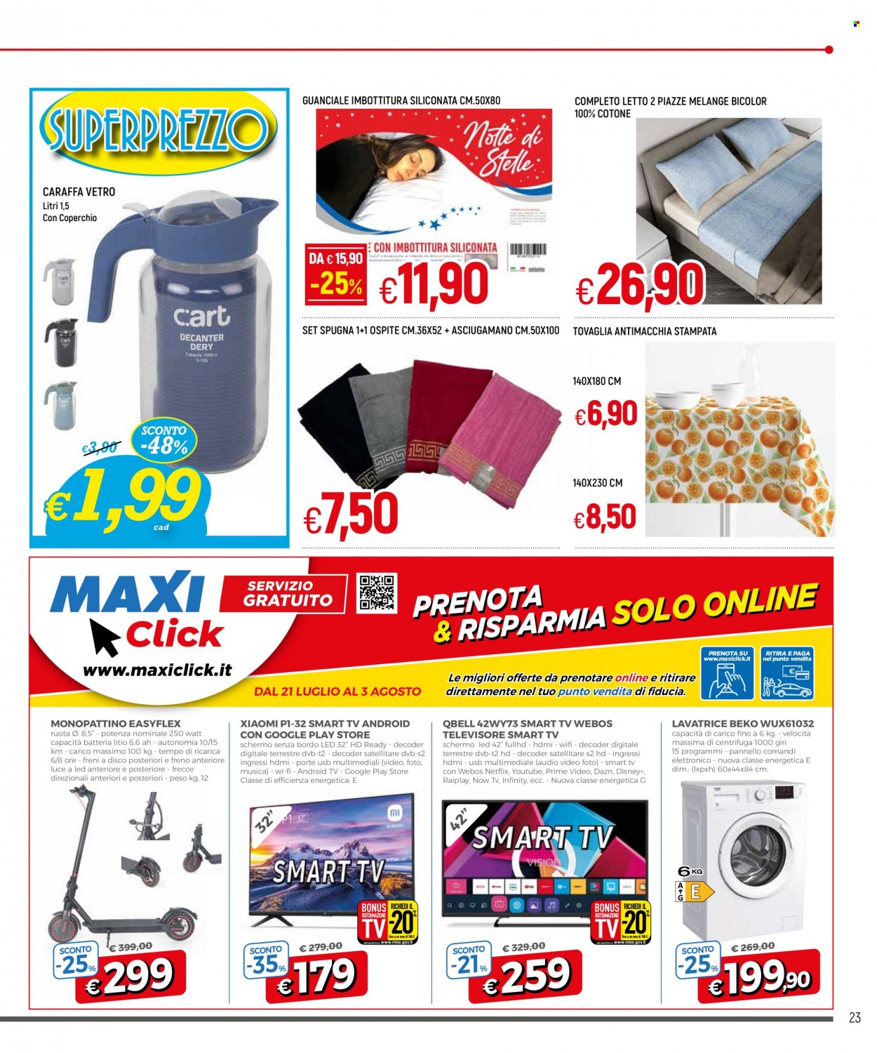 Volantino Famila - 21/7/2022 - 3/8/2022. Pagina 23