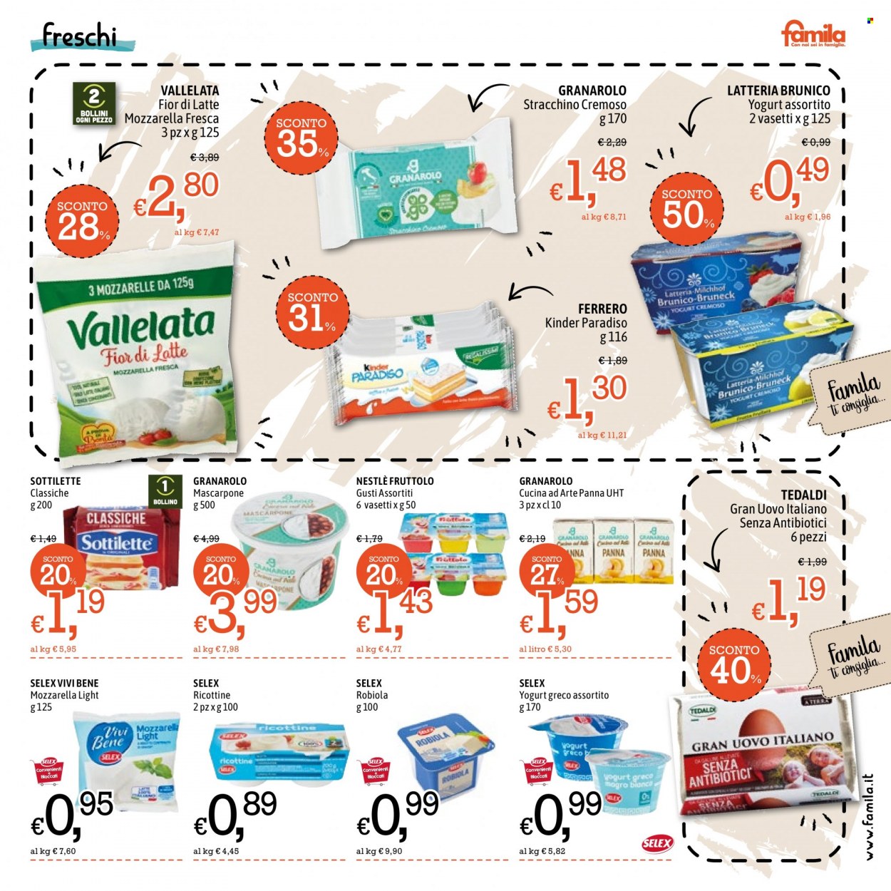 Volantino Famila - 21/7/2022 - 3/8/2022. Pagina 7