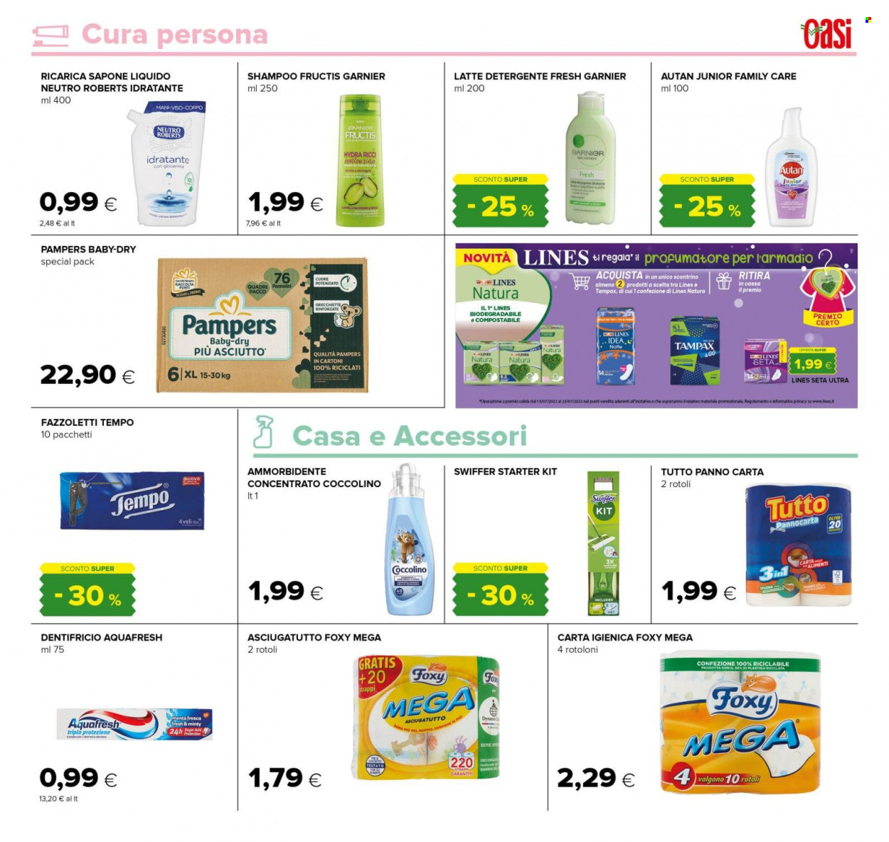 Volantino Oasi - 21/7/2022 - 3/8/2022. Pagina 21