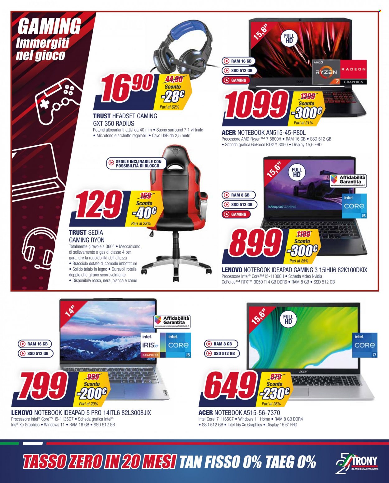 Volantino Trony - 21/7/2022 - 3/8/2022. Pagina 13
