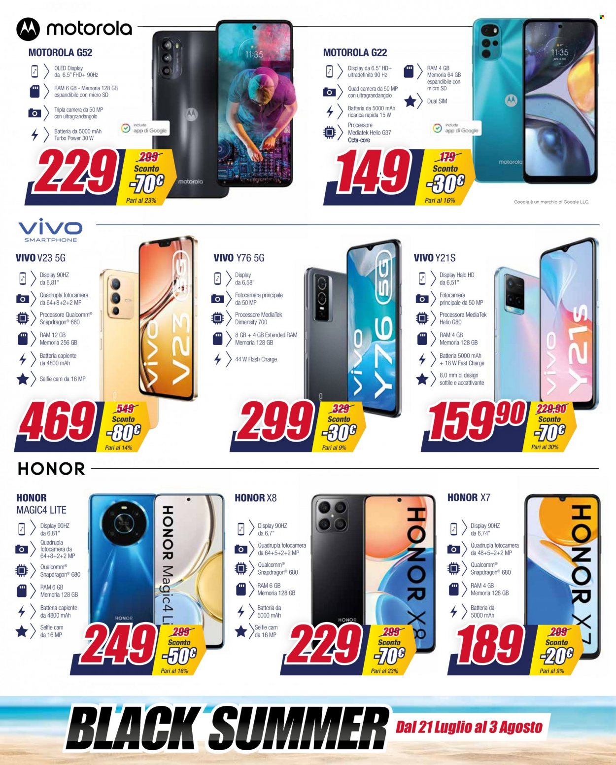 Volantino Trony - 21/7/2022 - 3/8/2022. Pagina 21
