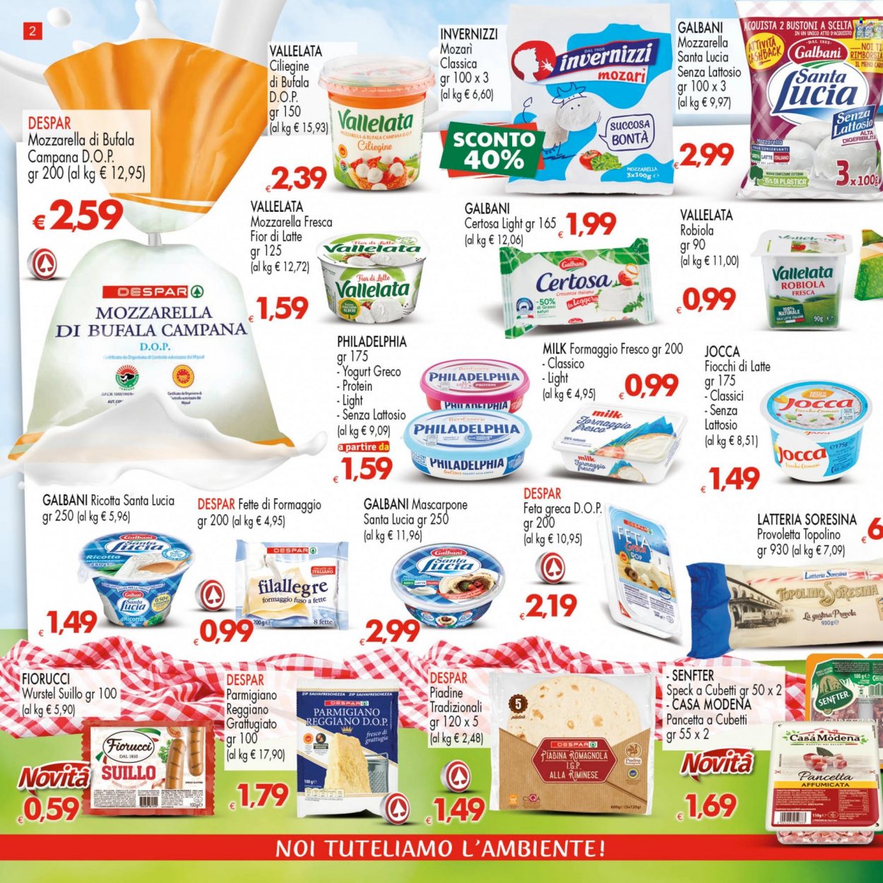 Volantino Eurospar - 21/7/2022 - 3/8/2022. Pagina 2