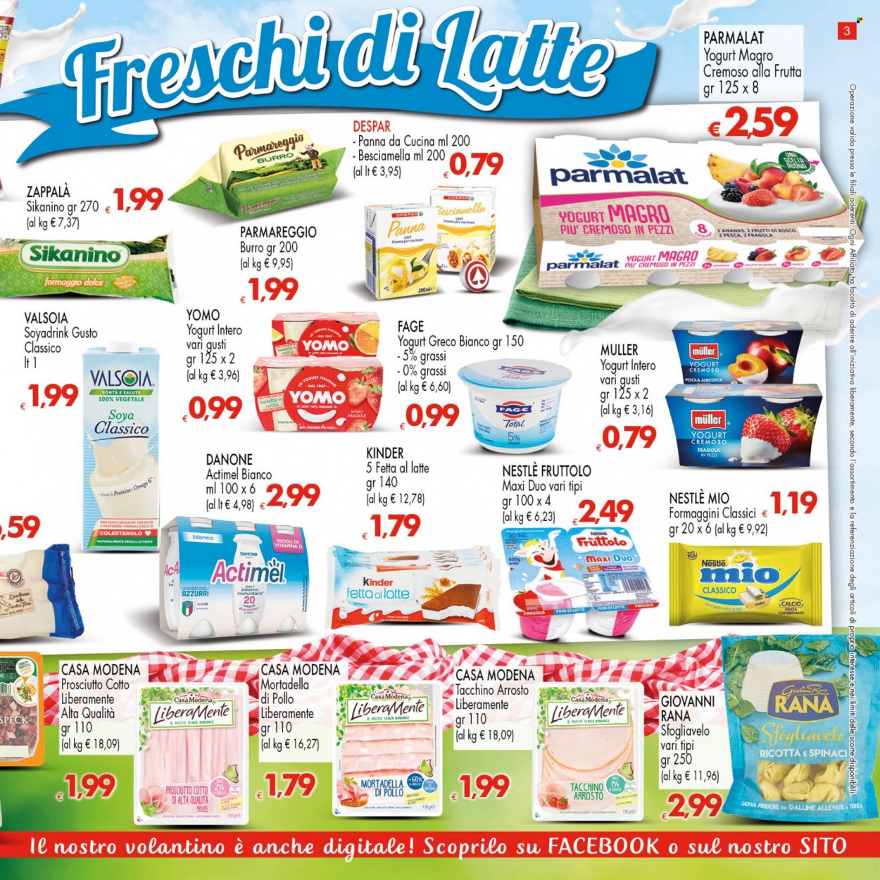 Volantino Eurospar - 21/7/2022 - 3/8/2022. Pagina 3