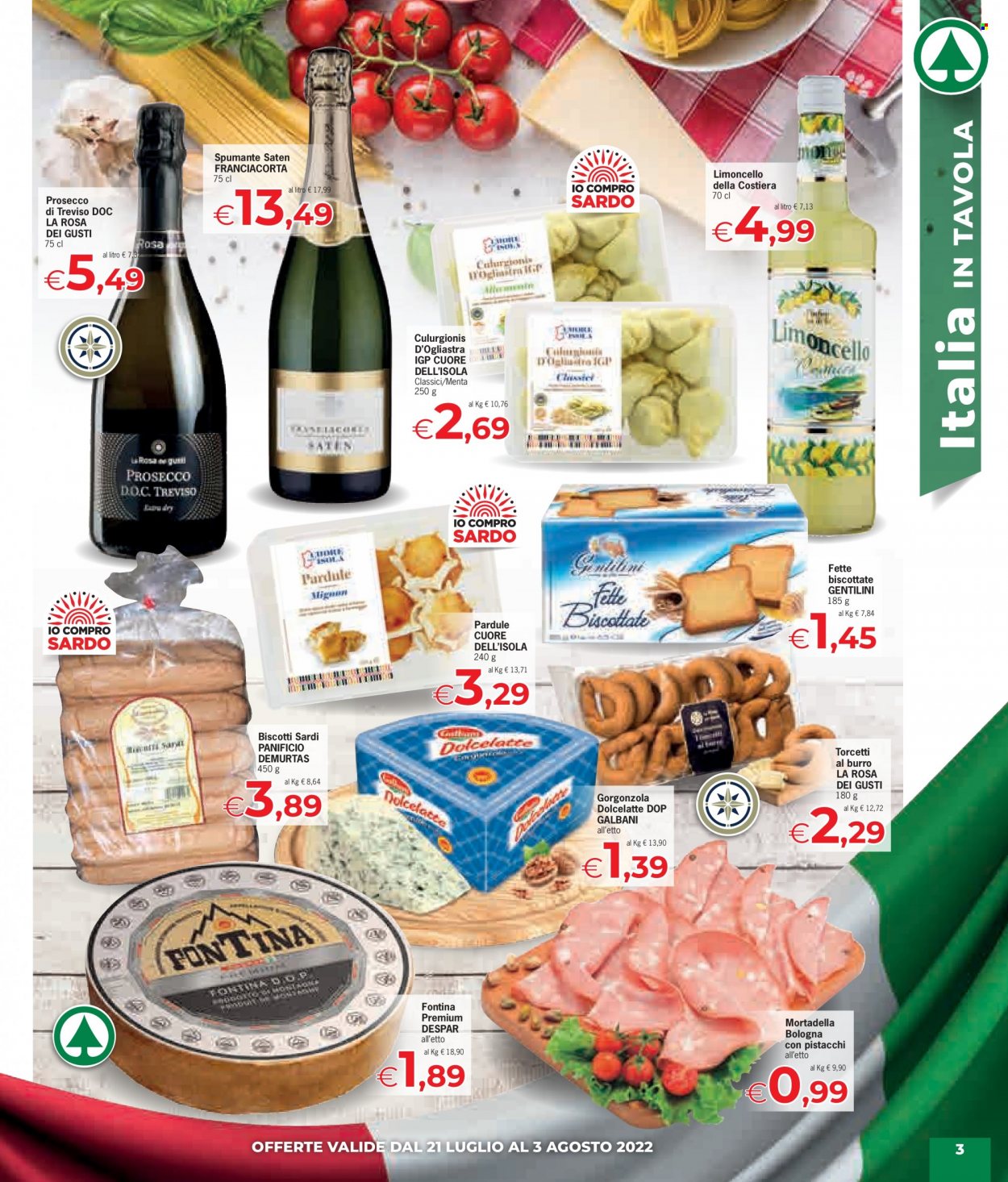 Volantino Eurospar - 21/7/2022 - 3/8/2022. Pagina 3