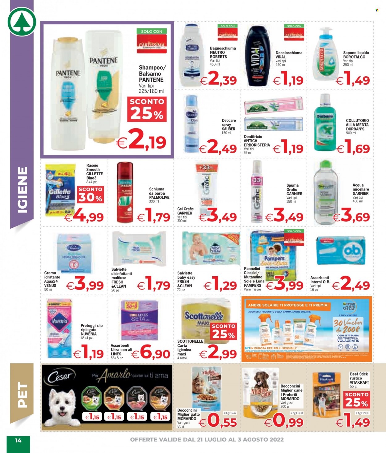Volantino Eurospar - 21/7/2022 - 3/8/2022. Pagina 14