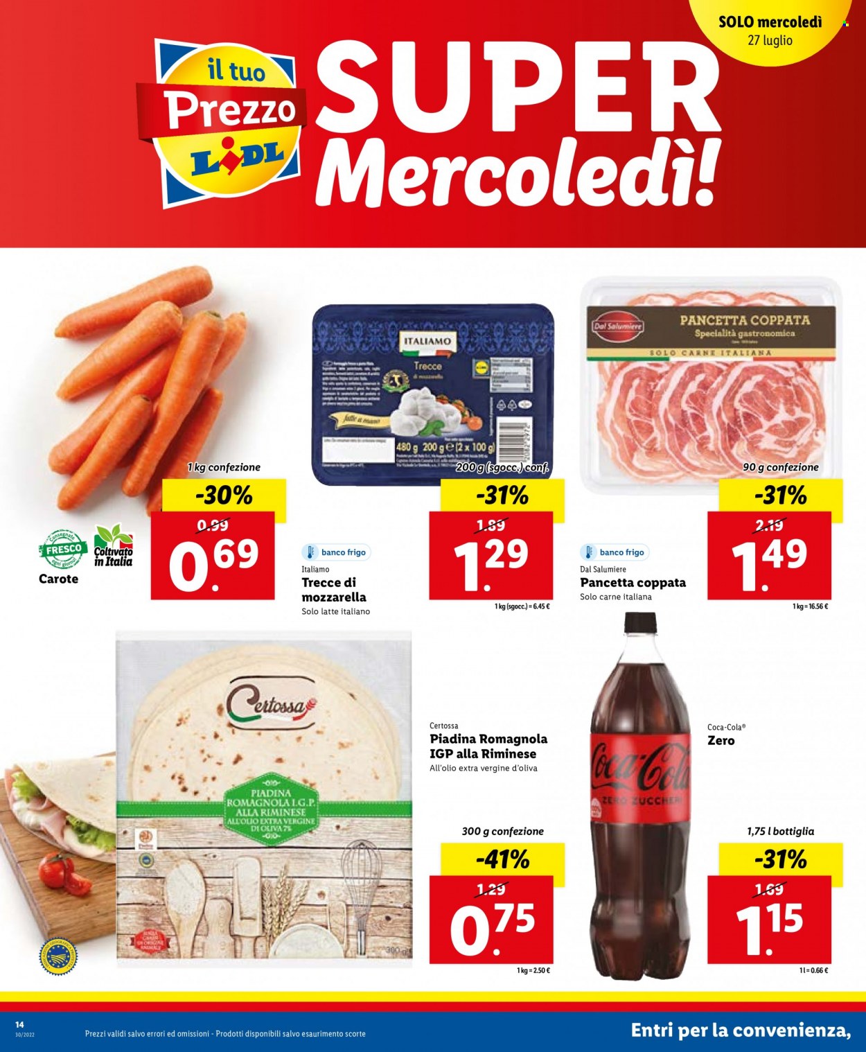 Volantino Lidl - 25/7/2022 - 31/7/2022. Pagina 14