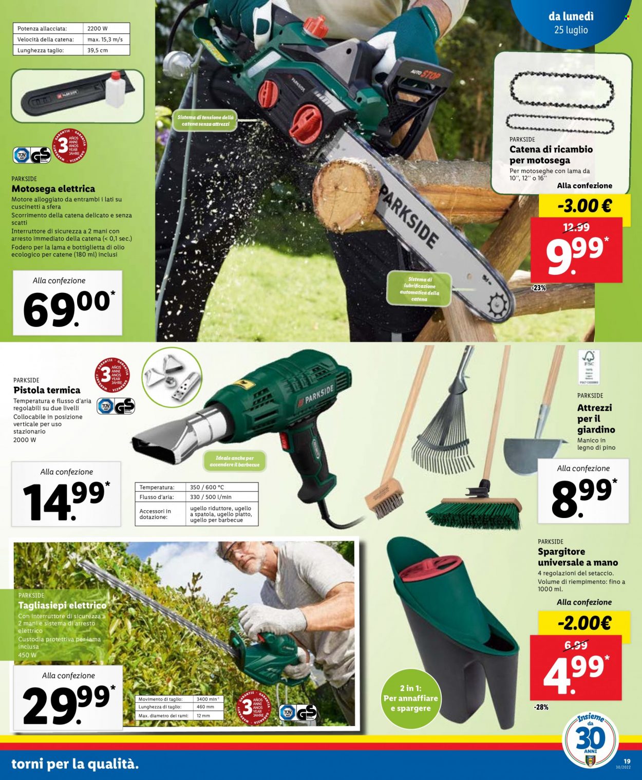 Volantino Lidl - 25/7/2022 - 31/7/2022. Pagina 19