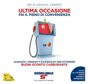 Volantino Esselunga - 21/7/2022 - 3/8/2022.