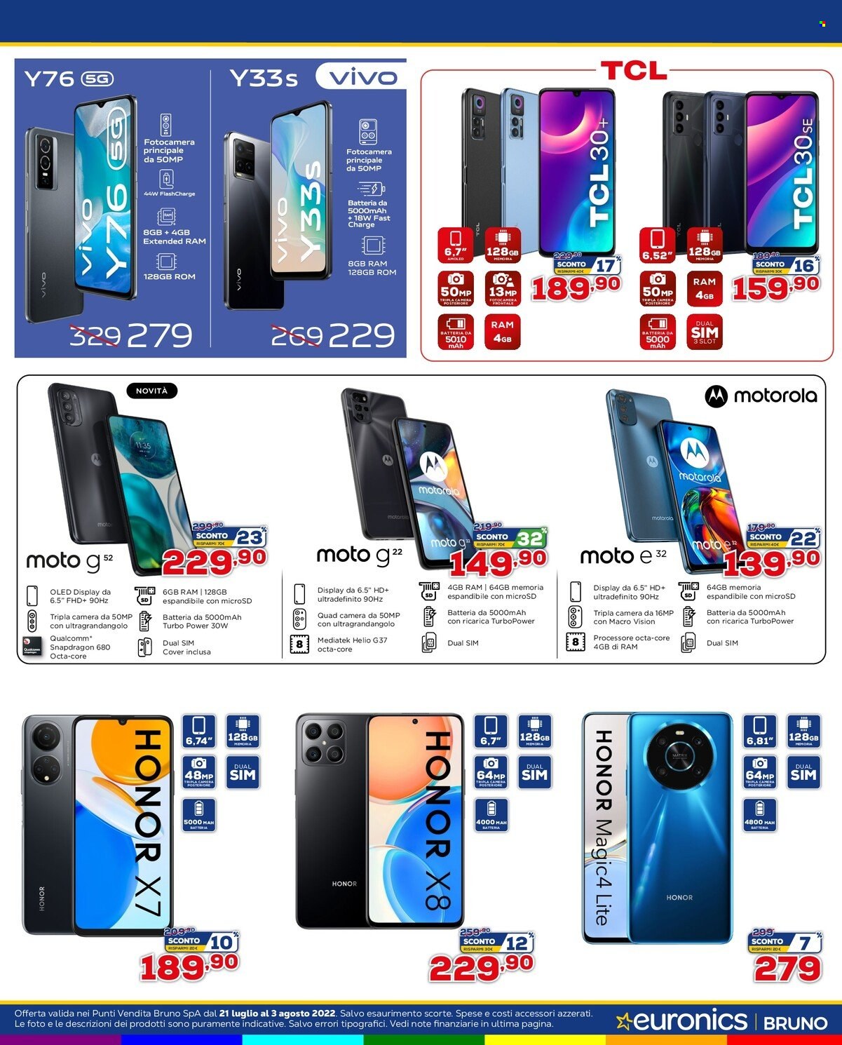 Volantino Euronics - 21/7/2022 - 3/8/2022. Pagina 11
