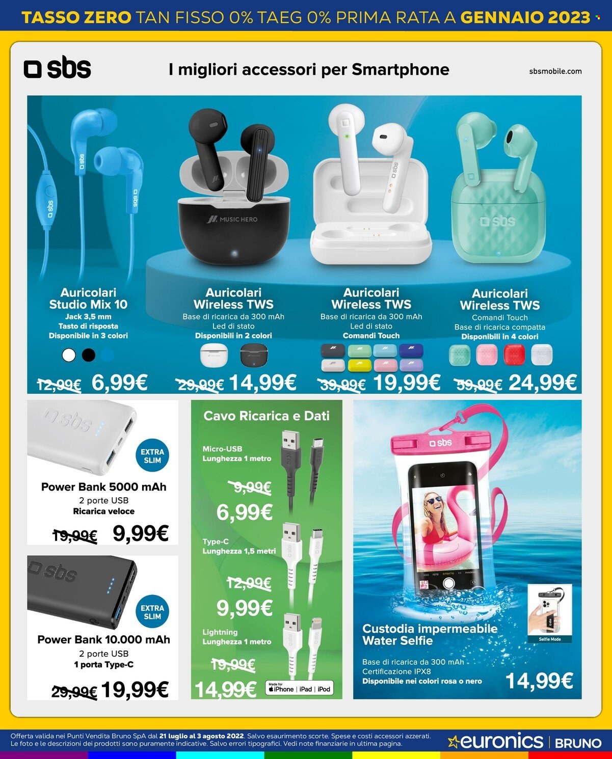 Volantino Euronics - 21/7/2022 - 3/8/2022. Pagina 14