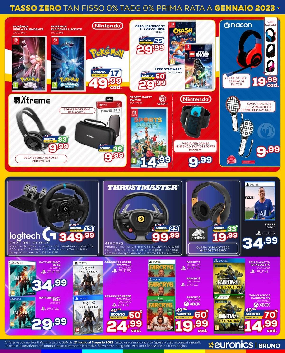 Volantino Euronics - 21/7/2022 - 3/8/2022. Pagina 30