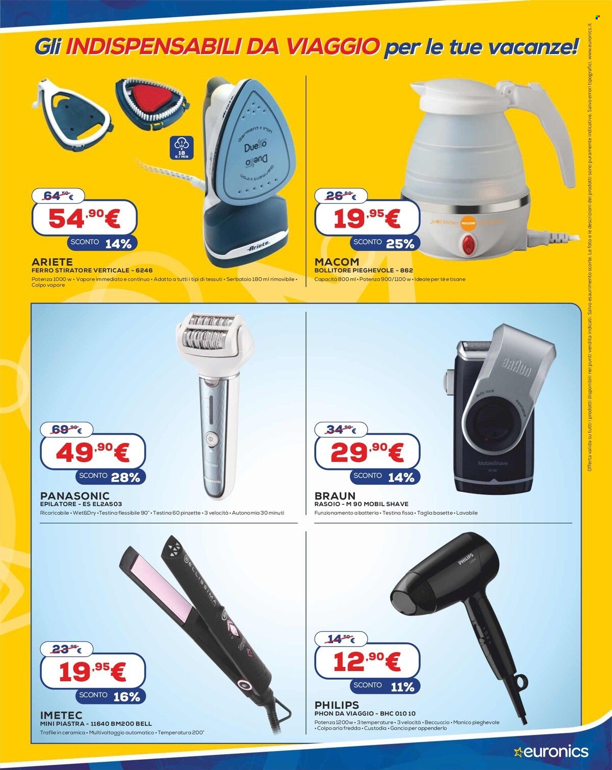 Volantino Euronics - 21/7/2022 - 3/8/2022. Pagina 8