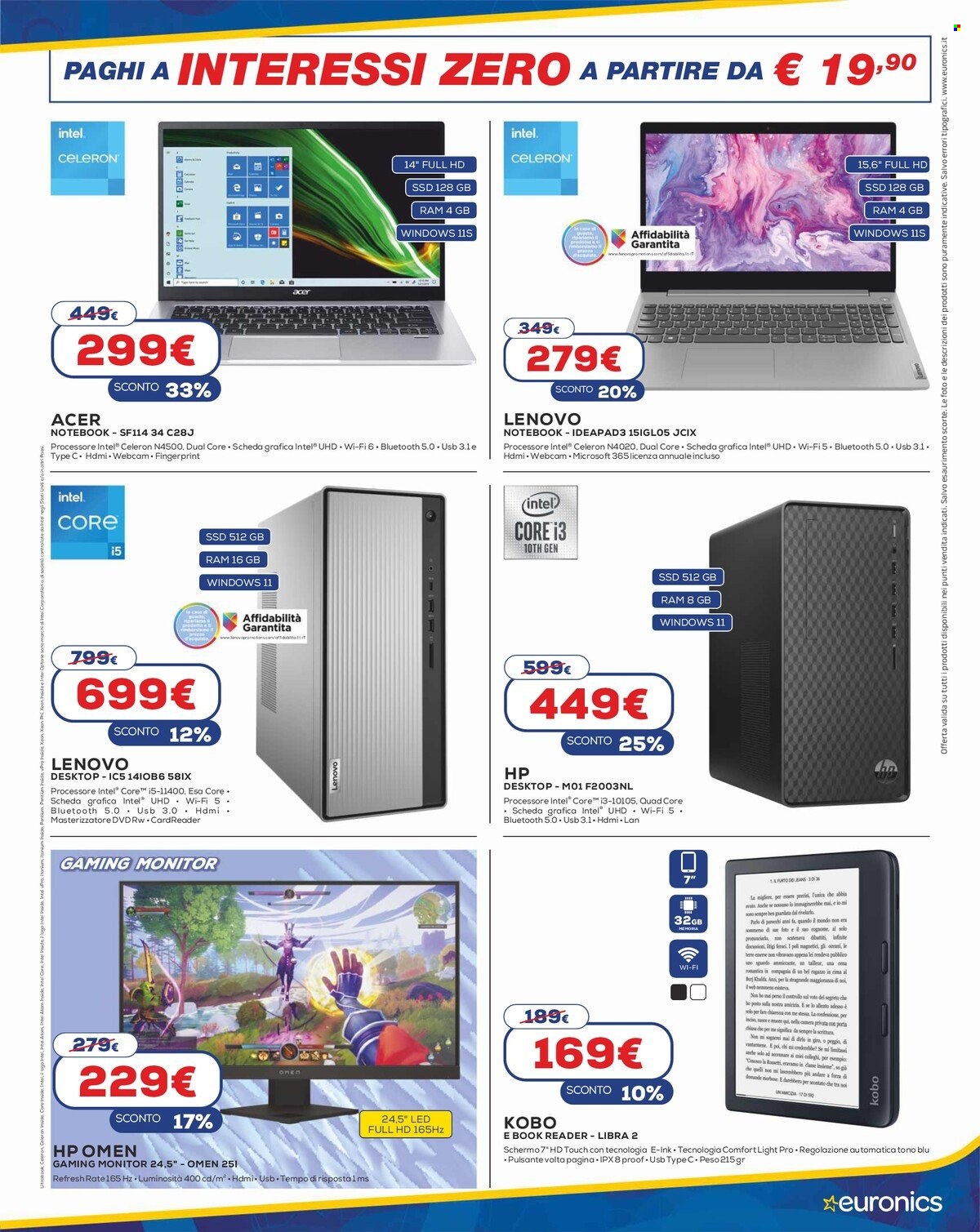 Volantino Euronics - 21/7/2022 - 3/8/2022. Pagina 24