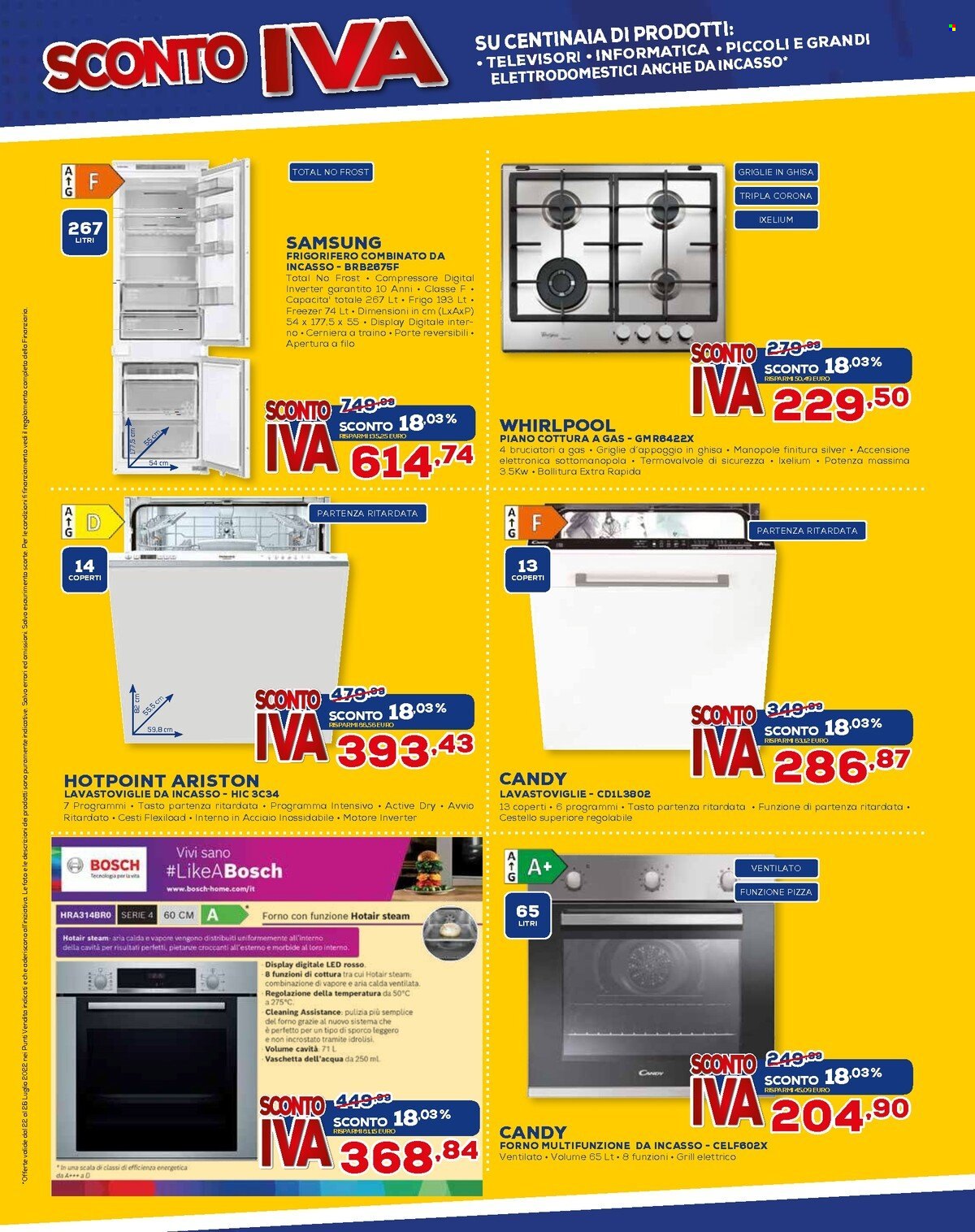 Volantino Euronics - 22/7/2022 - 26/7/2022. Pagina 12