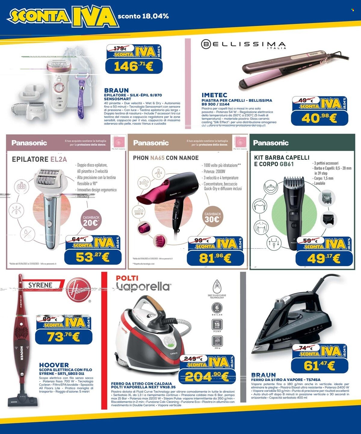 Volantino Euronics - 21/7/2022 - 31/8/2022. Pagina 16