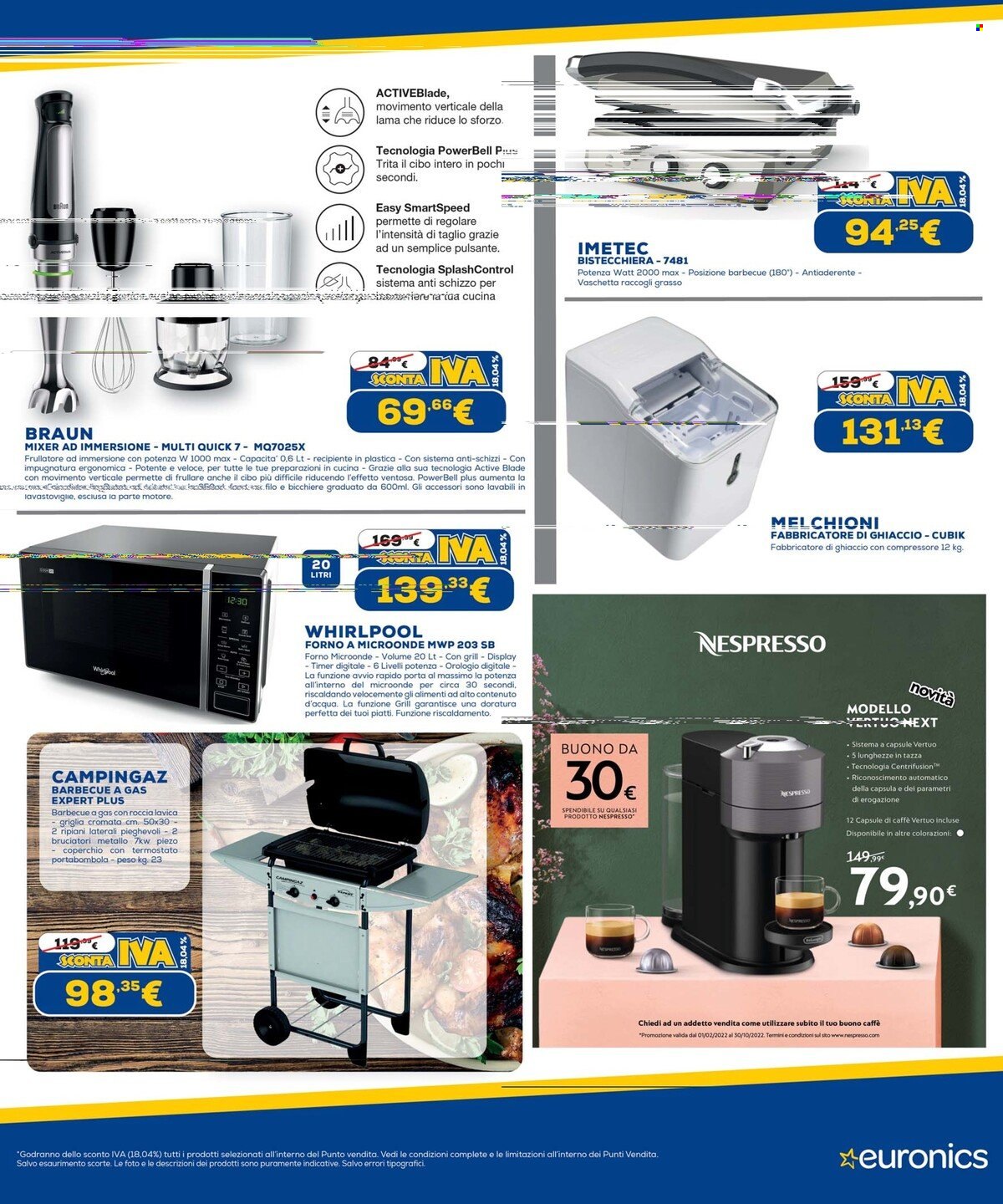 Volantino Euronics - 21/7/2022 - 31/8/2022. Pagina 17