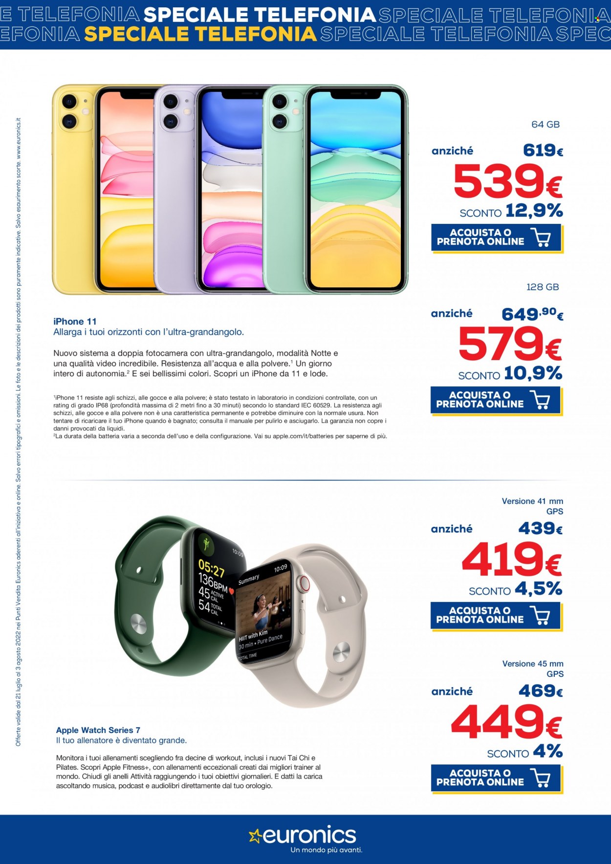 Volantino Euronics - 21/7/2022 - 3/8/2022. Pagina 2