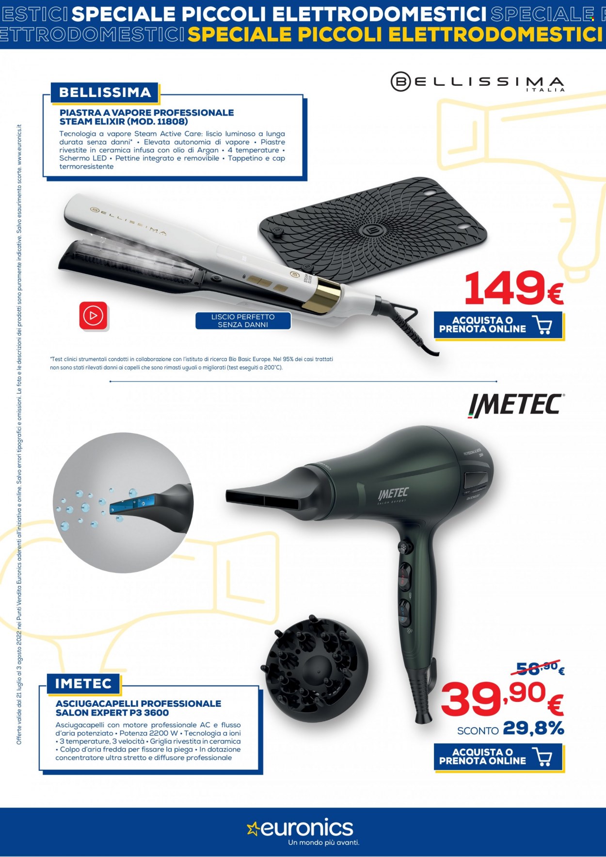 Volantino Euronics - 21/7/2022 - 3/8/2022. Pagina 26