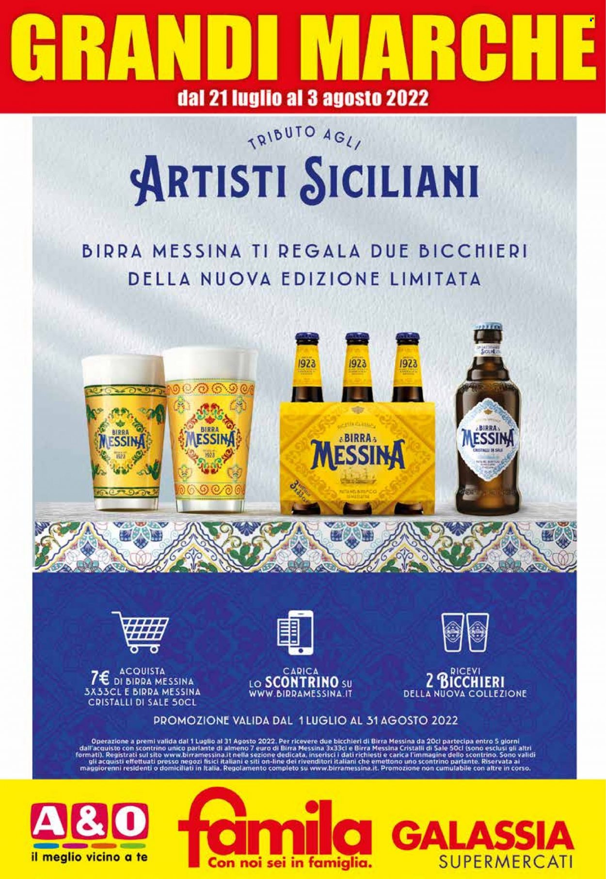 Volantino Famila - 21/7/2022 - 3/8/2022. Pagina 1