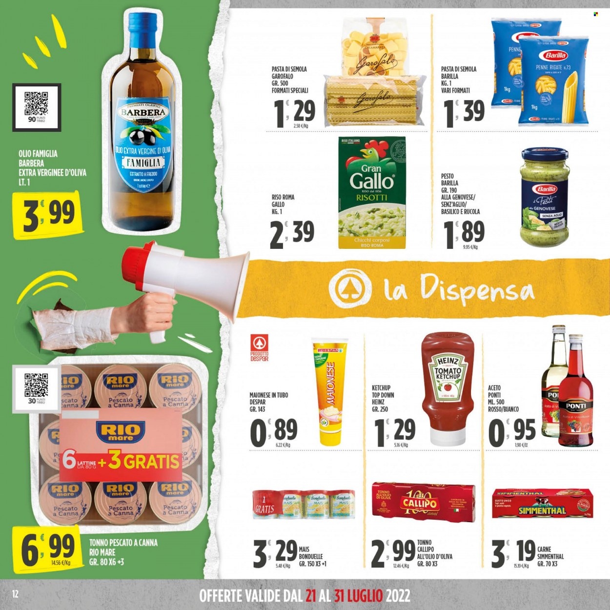 Volantino Despar - 21/7/2022 - 31/7/2022. Pagina 12