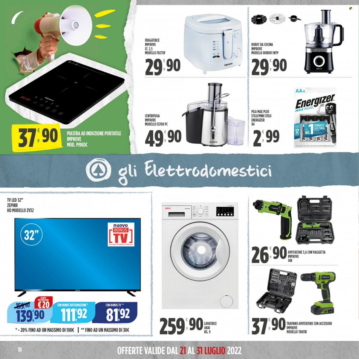 Volantino Eurospar - 21/7/2022 - 31/7/2022. Pagina 18