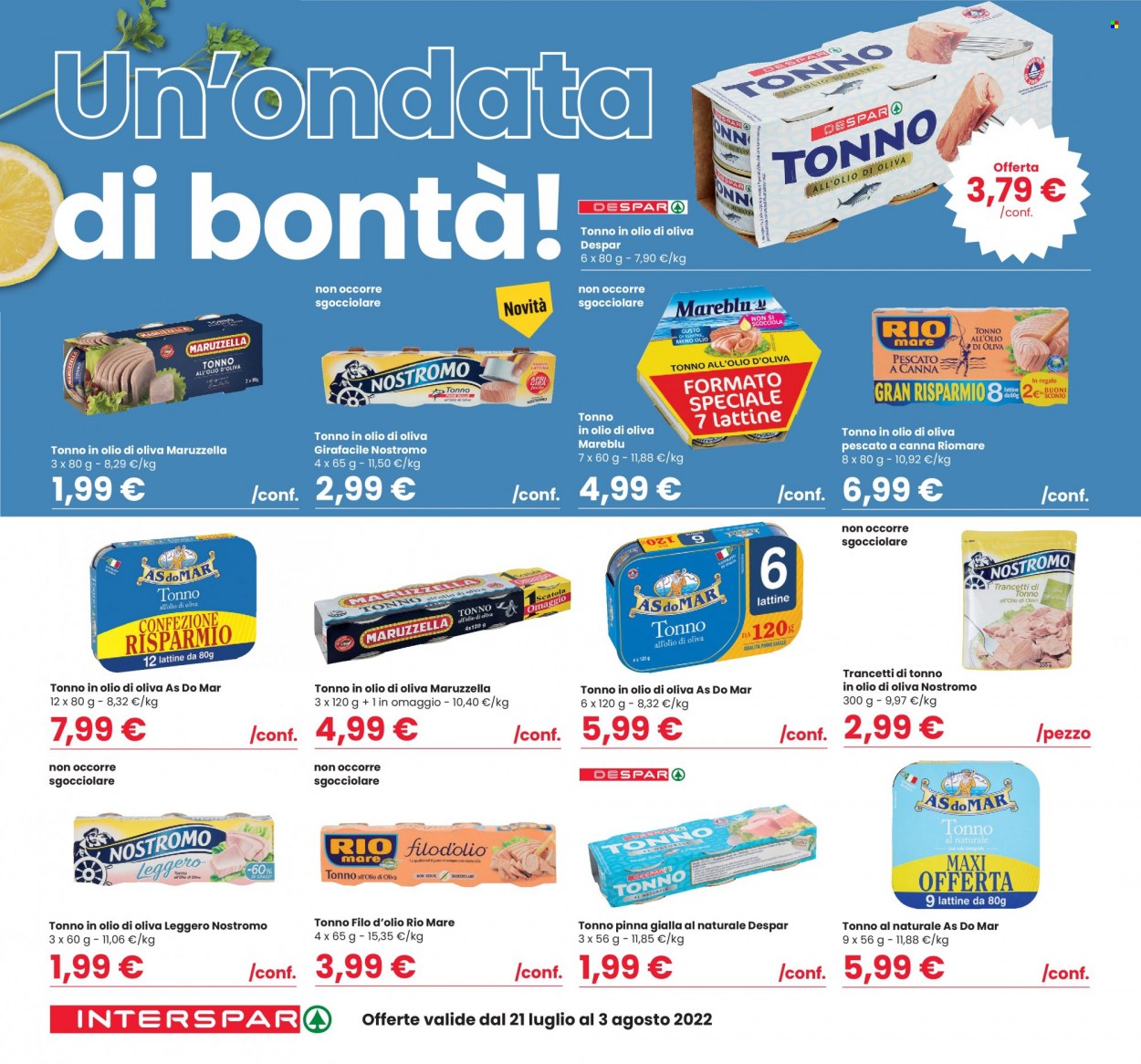 Volantino Interspar - 21/7/2022 - 3/8/2022. Pagina 12