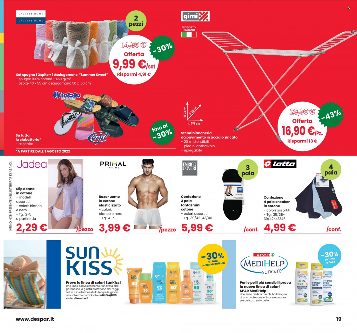 Volantino Interspar - 21/7/2022 - 3/8/2022. Pagina 19