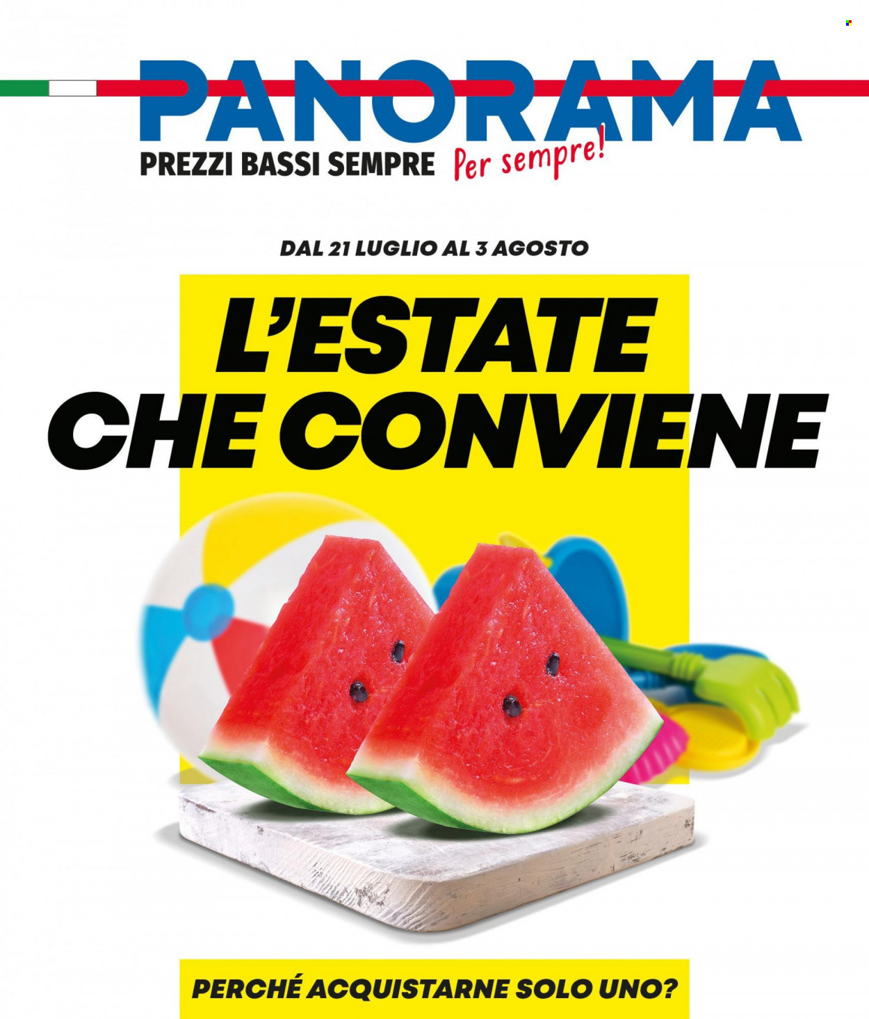 Volantino Panorama - 21/7/2022 - 3/8/2022. Pagina 1