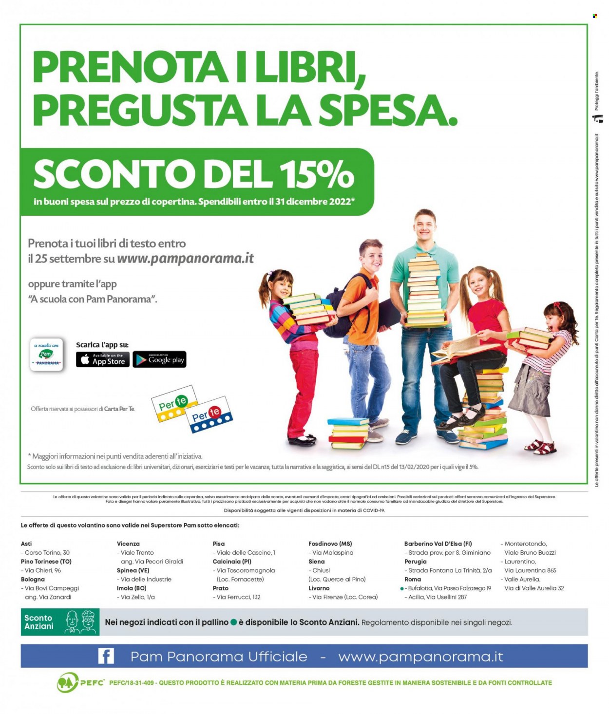 Volantino Pam Panorama - 21/7/2022 - 3/8/2022. Pagina 24