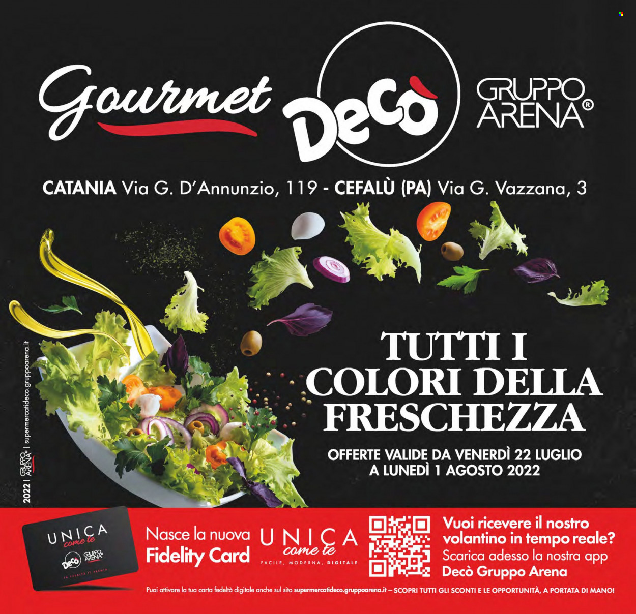Volantino Deco - 22/7/2022 - 1/8/2022. Pagina 1