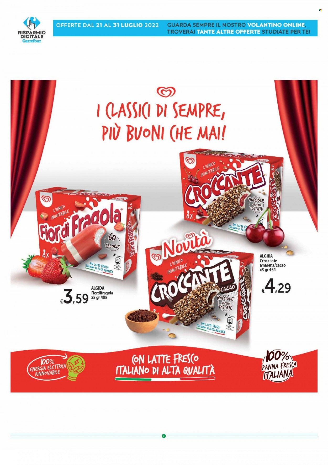 Volantino Carrefour - 21/7/2022 - 31/7/2022. Pagina 22