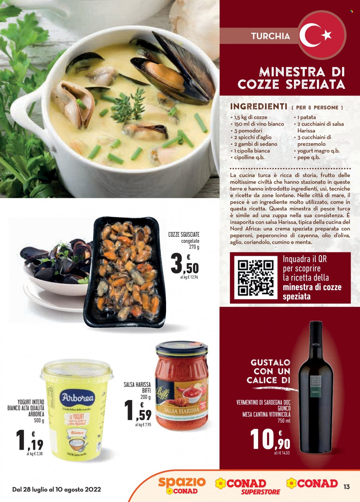 Volantino Conad - 28/7/2022 - 10/8/2022. Pagina 13
