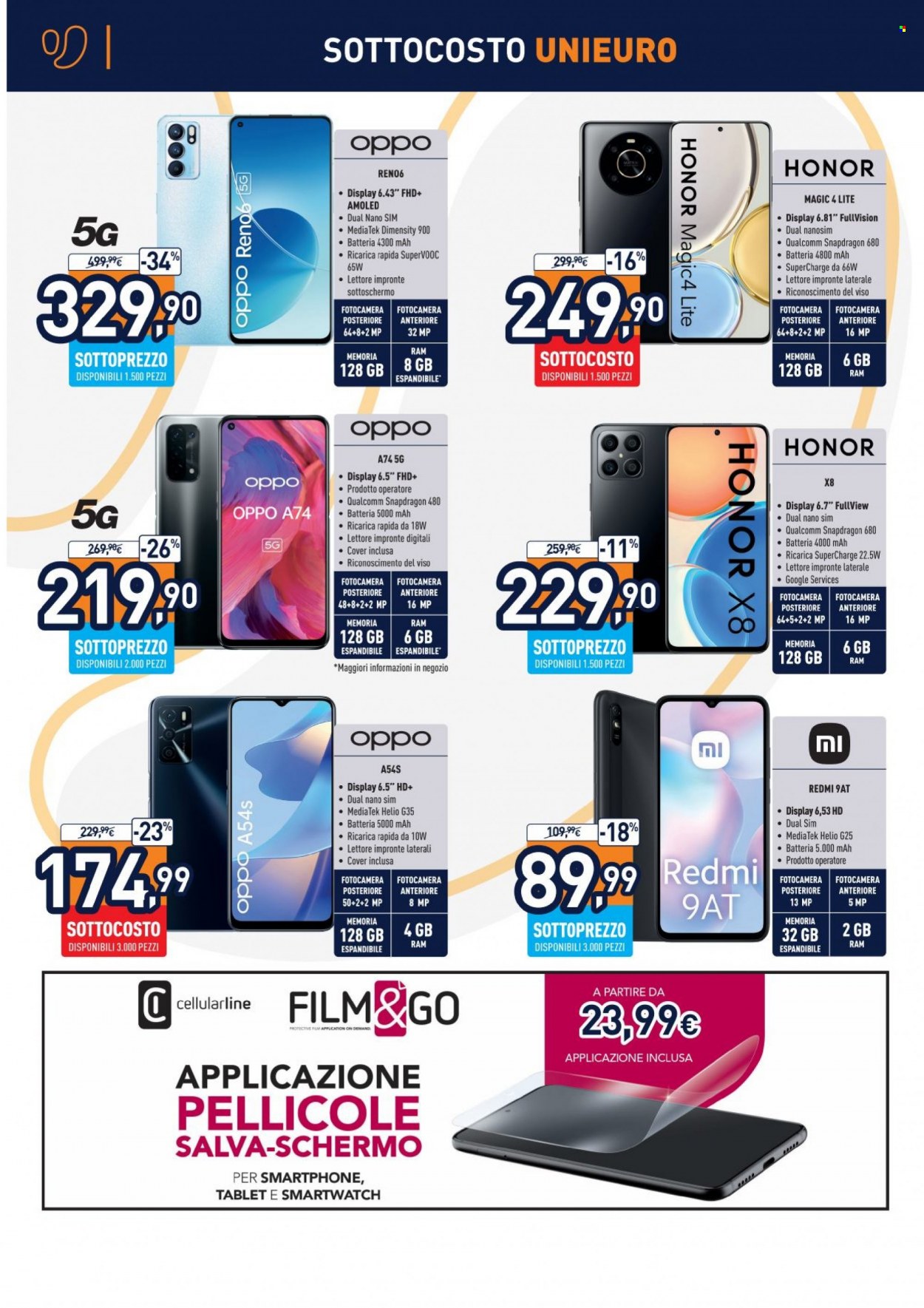 Volantino Unieuro - 22/7/2022 - 31/7/2022. Pagina 6