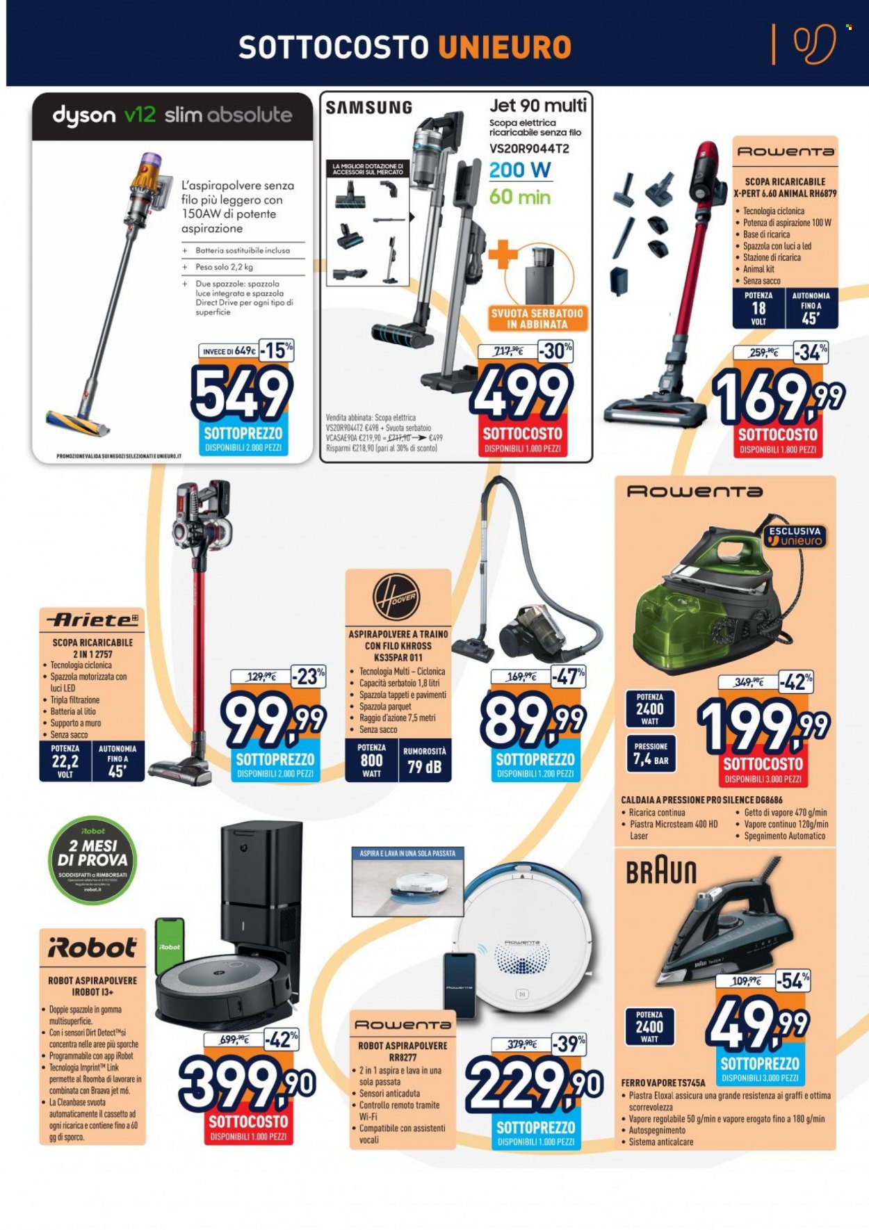 Volantino Unieuro - 22/7/2022 - 31/7/2022. Pagina 11