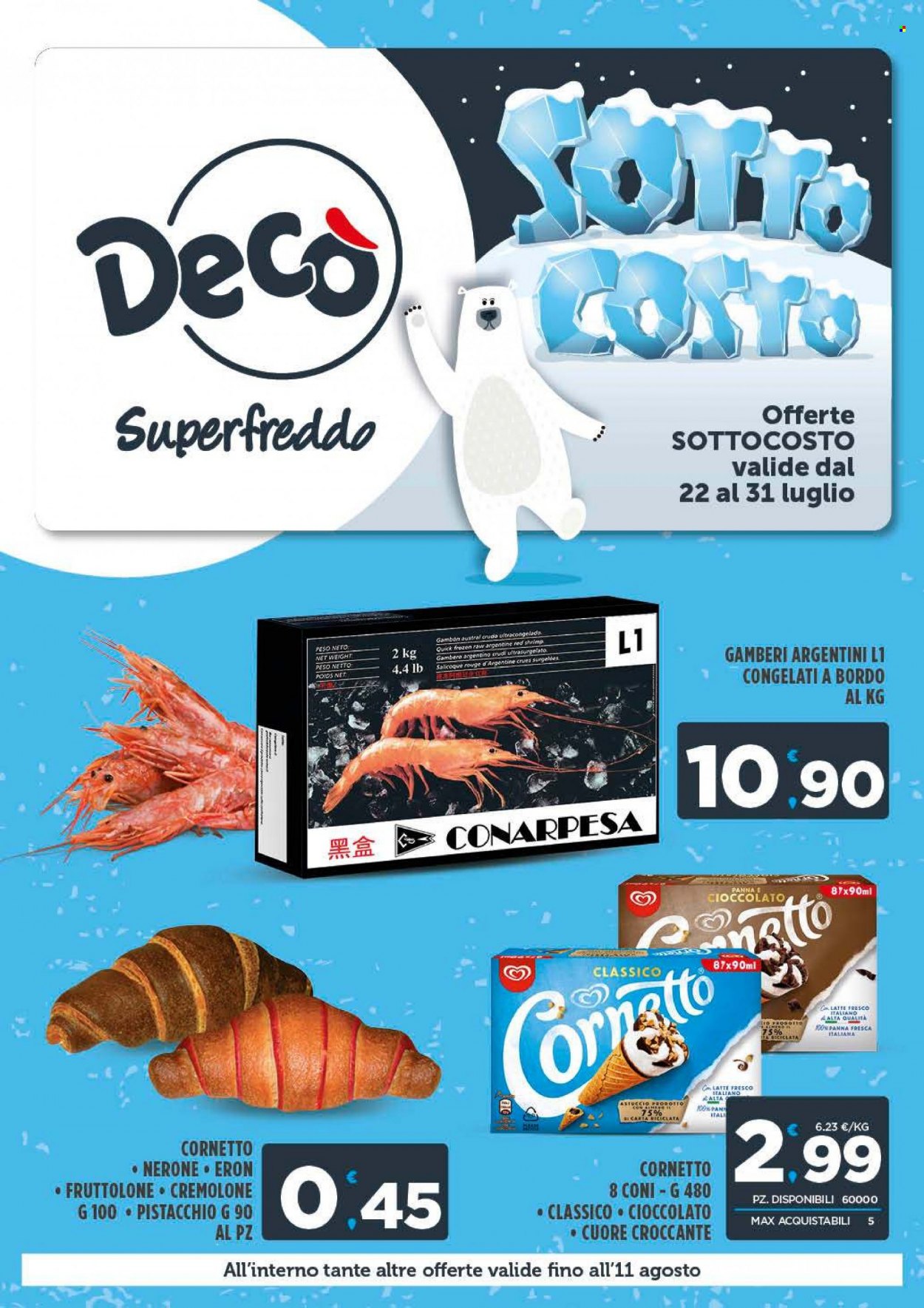 Volantino Deco - 22/7/2022 - 31/7/2022. Pagina 1