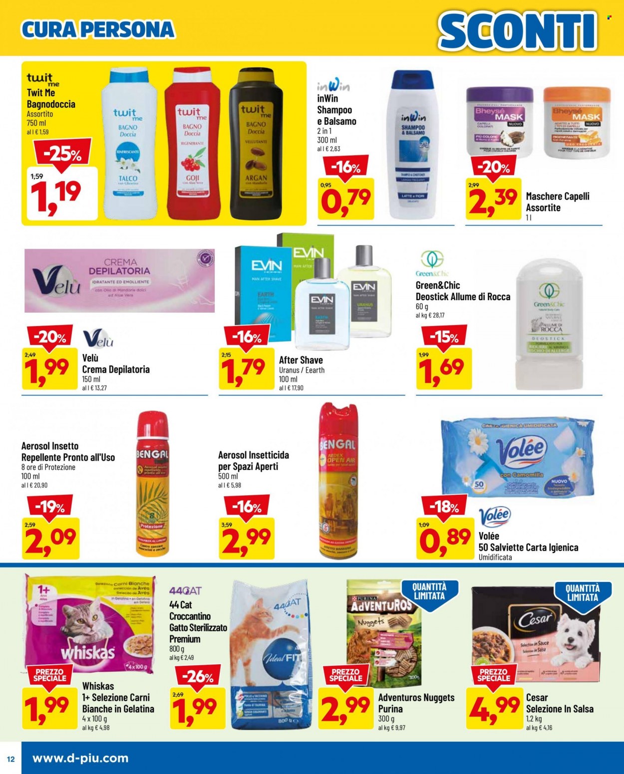 Volantino Dpiù - 25/7/2022 - 7/8/2022. Pagina 12