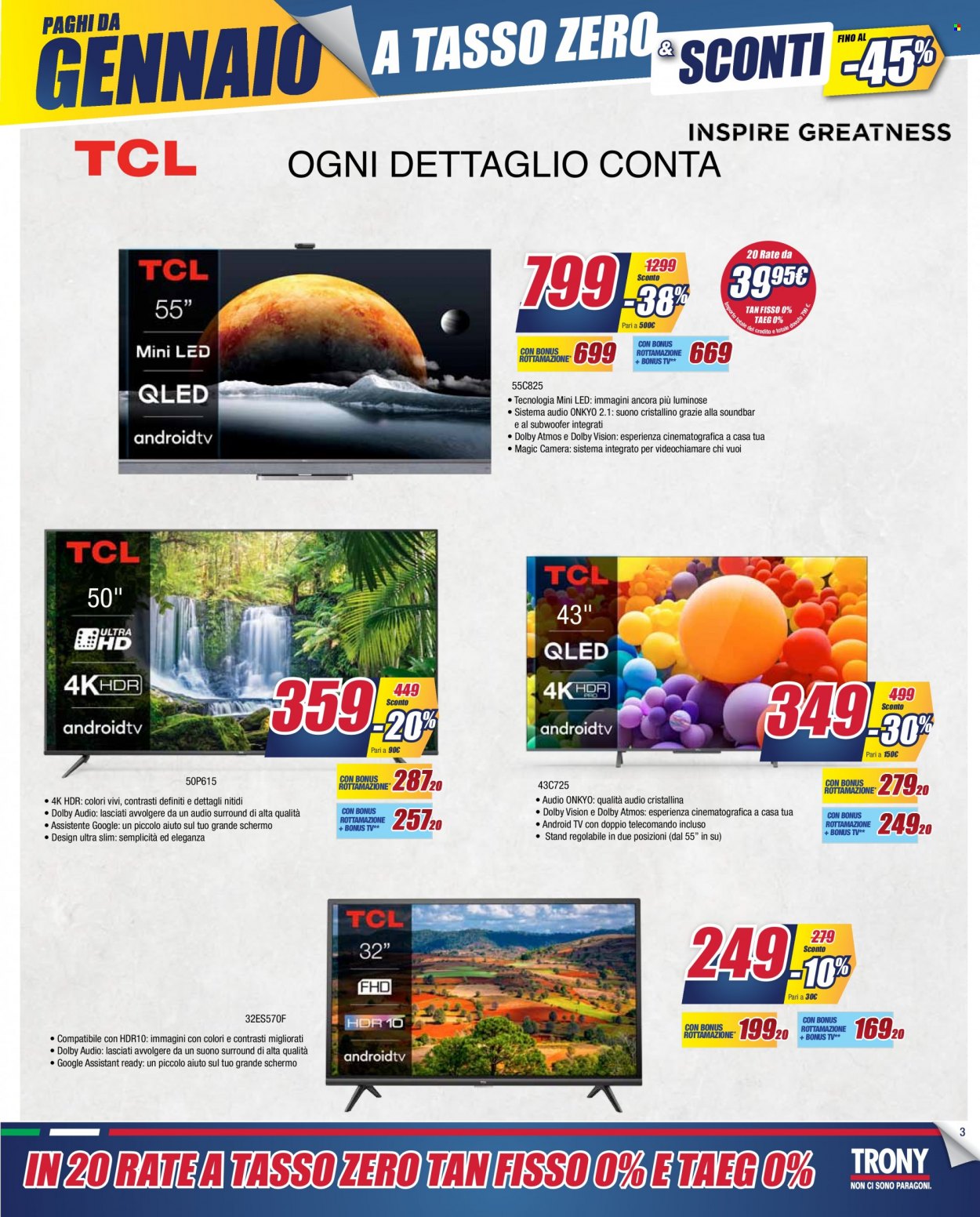 Volantino Trony - 25/7/2022 - 14/8/2022. Pagina 32