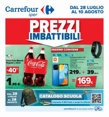 Volantino Carrefour - 28/7/2022 - 10/8/2022.