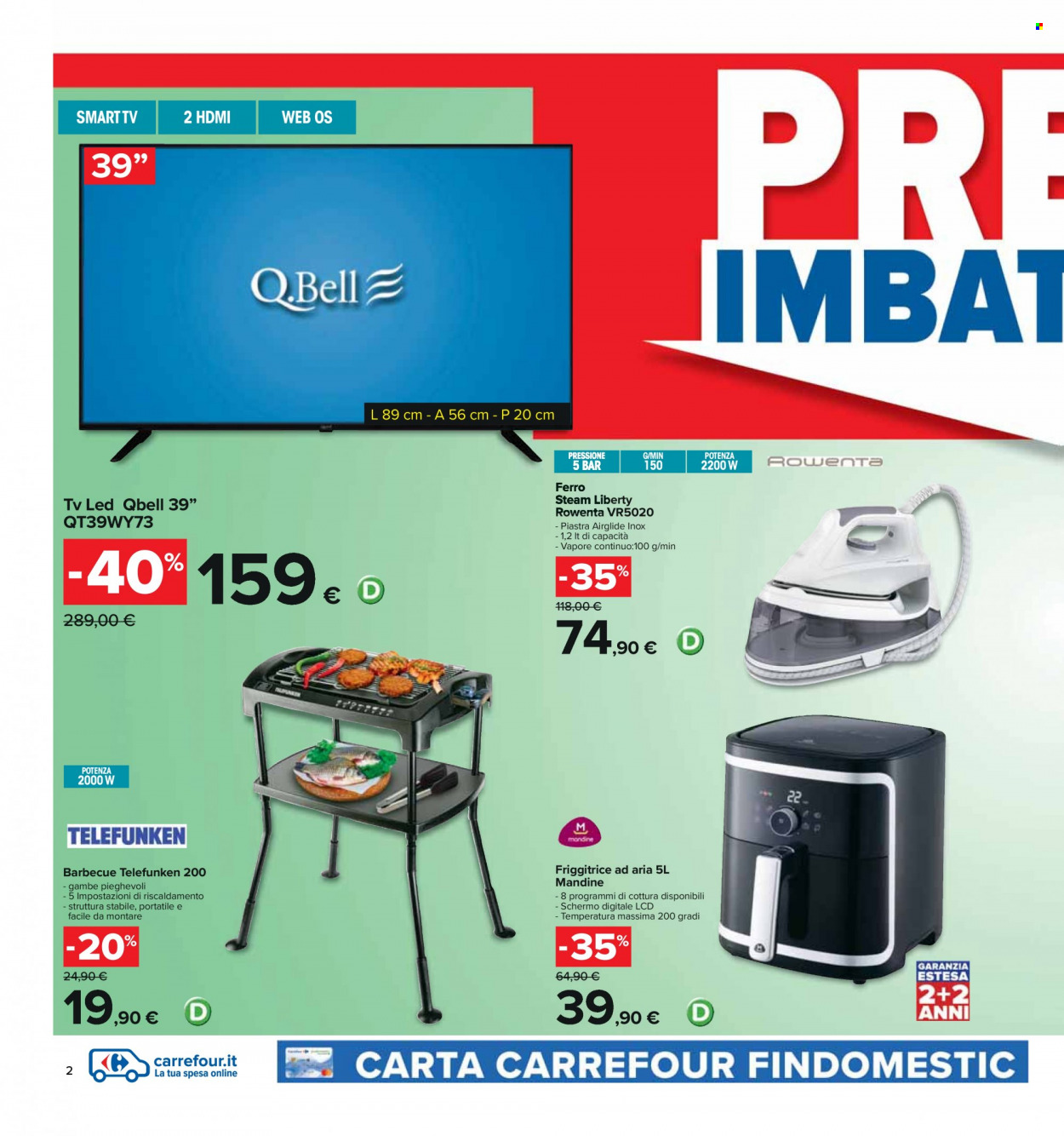 Volantino Carrefour - 28/7/2022 - 10/8/2022. Pagina 2