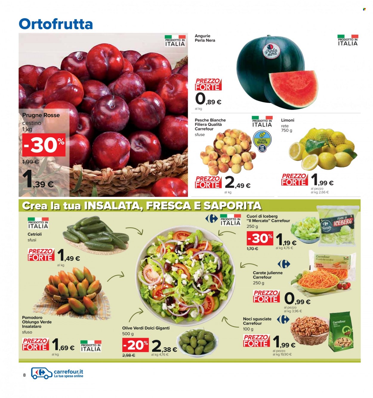 Volantino Carrefour - 28/7/2022 - 10/8/2022. Pagina 8