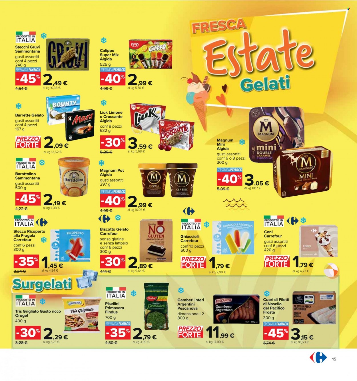 Volantino Carrefour - 28/7/2022 - 10/8/2022. Pagina 15