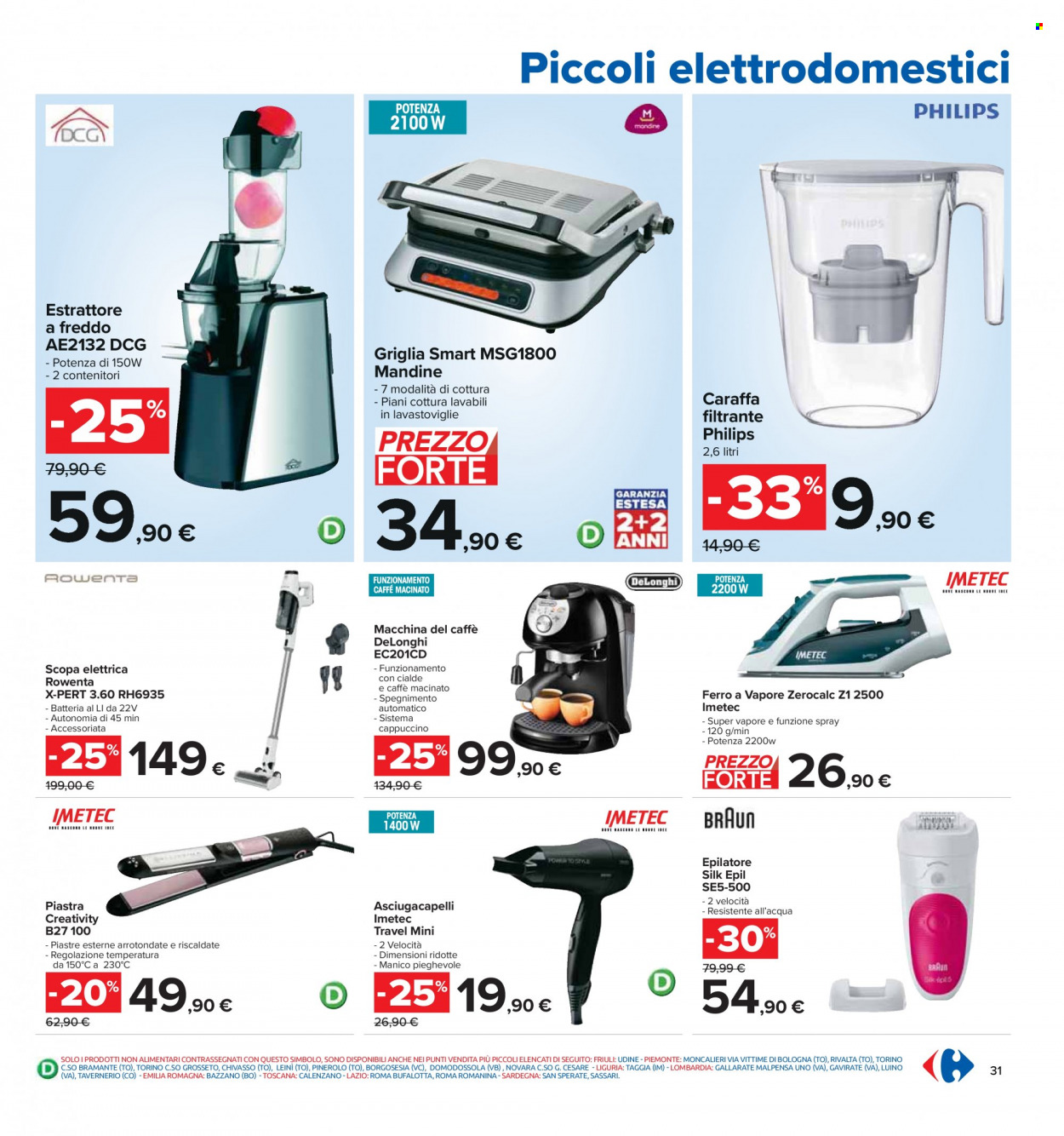 Volantino Carrefour - 28/7/2022 - 10/8/2022. Pagina 31